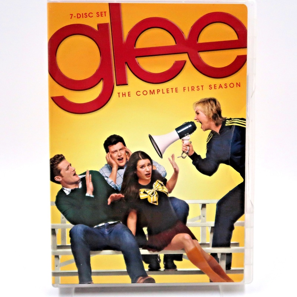 Glee The Complete First Season DVD 2010 Jane Lynch Lea Michele TV Series Box Set